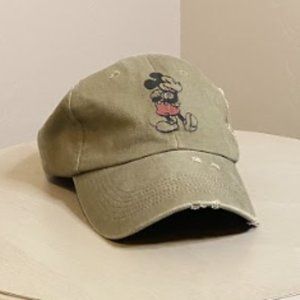 Men's/Women's Adult Disney Mickey Mouse Green Baseball Hat